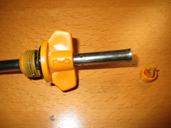 Broken Plastic cap
